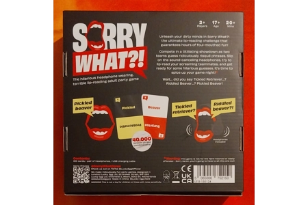 Lucky Egg Sorry What?! Party Game PLAYABLE