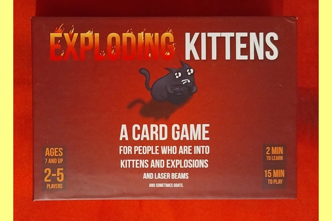 Exploding Kittens Original Edition Card Game COMPLETE Exploding Kittens Original Edition Card Game COMPLETE