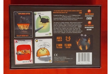 Exploding Kittens Original Edition Card Game COMPLETE Exploding Kittens Original Edition Card Game COMPLETE
