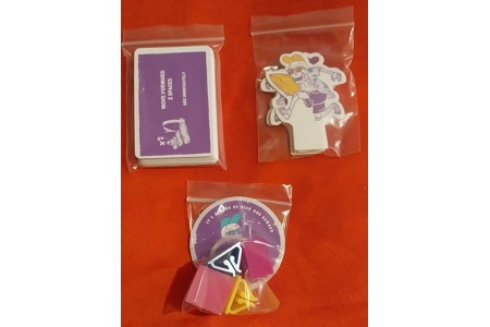 Bubblegum Stuff Death By Coconuts Board Game COMPLETE