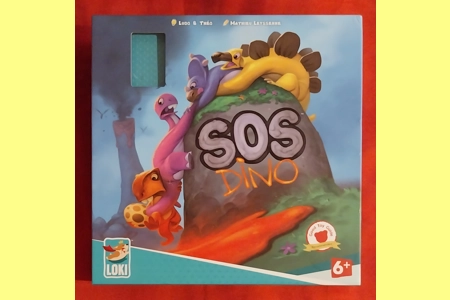 Loki SOS Dino Cooperative Children's Board Game PLAYABLE