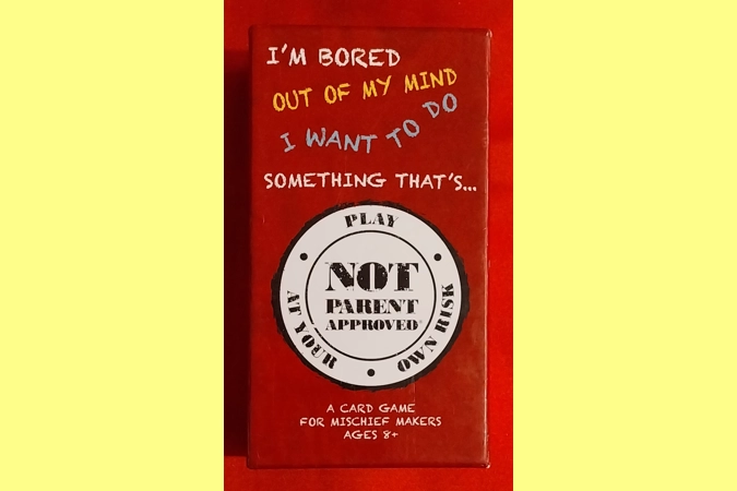 Not Parent Approved A Card Game For Mischief Makers COMPLETE