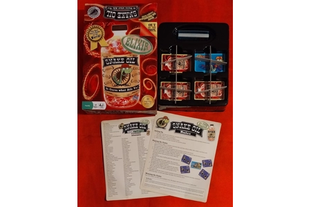 Out Of The Box Snake Oil Card Game LIKE NEW