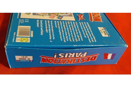 Destination Paris! Award Winning Board Game PLAYABLE