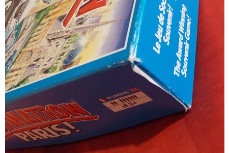 Destination Paris! Award Winning Board Game PLAYABLE