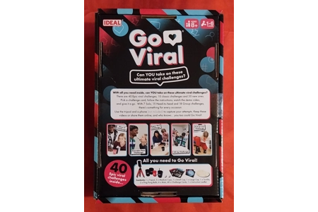 Ideal Go Viral Ultimate Challenge Party Game NEW
