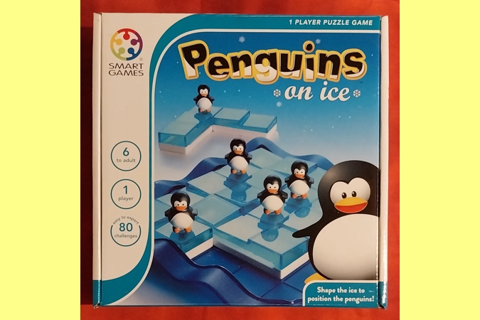 Smart Games Penguins On Ice Single Player Logic Puzzle Game COMPLETE