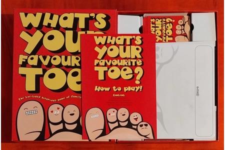 Golden Bear What's Your Favourite Toe? Family Trivia Game COMPLETE Golden Bear What's Your Favourite Toe? Family Trivia Game COMPLETE