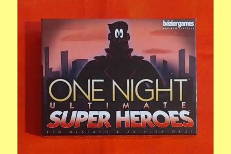 Bezier Games One Night Ultimate Super Heroes Card Game COMPLETE