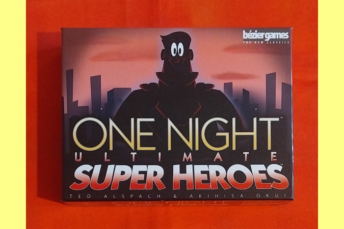 Bezier Games One Night Ultimate Super Heroes Card Game COMPLETE Bezier Games One Night Ultimate Super Heroes Card Game COMPLETE