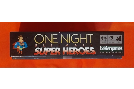 Bezier Games One Night Ultimate Super Heroes Card Game COMPLETE Bezier Games One Night Ultimate Super Heroes Card Game COMPLETE