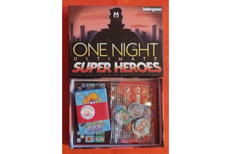Bezier Games One Night Ultimate Super Heroes Card Game COMPLETE Bezier Games One Night Ultimate Super Heroes Card Game COMPLETE