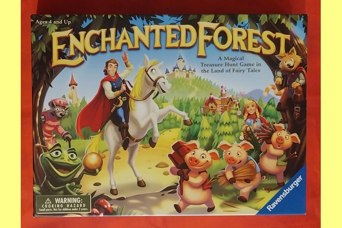 Ravensburger Enchanted Forest Board Game COMPLETE