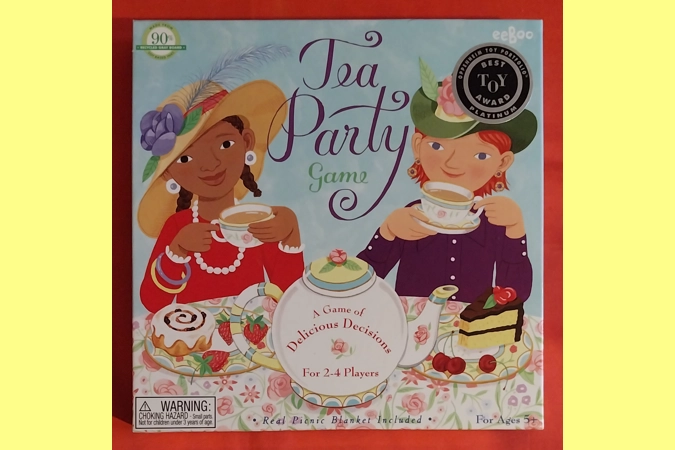eeBoo The Tea Party Game Of Delicious Decisions COMPLETE