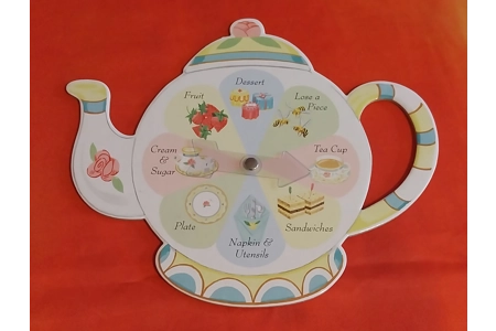 eeBoo The Tea Party Game Of Delicious Decisions COMPLETE