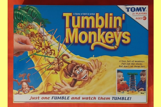 Tomy Tumblin' Monkeys Game Of Skill & Action NEW Tomy Tumblin' Monkeys Game Of Skill & Action NEW