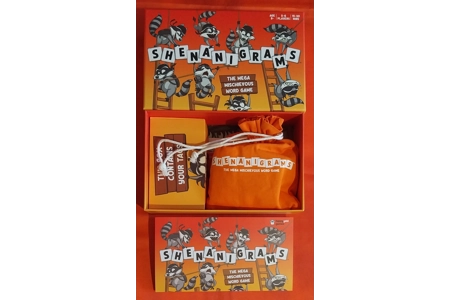 Happy Yeti Games Shenanigrams Mega Mischievous Word Game COMPLETE