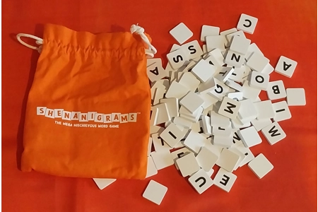 Happy Yeti Games Shenanigrams Mega Mischievous Word Game COMPLETE