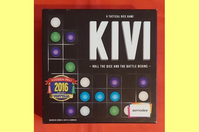 Asmodee Kivi Tactical Dice Game - Roll the Dice and The Battle Begins COMPLETE