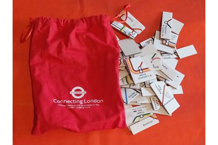 Gibsons Connecting London Underground Train Board Game COMPLETE