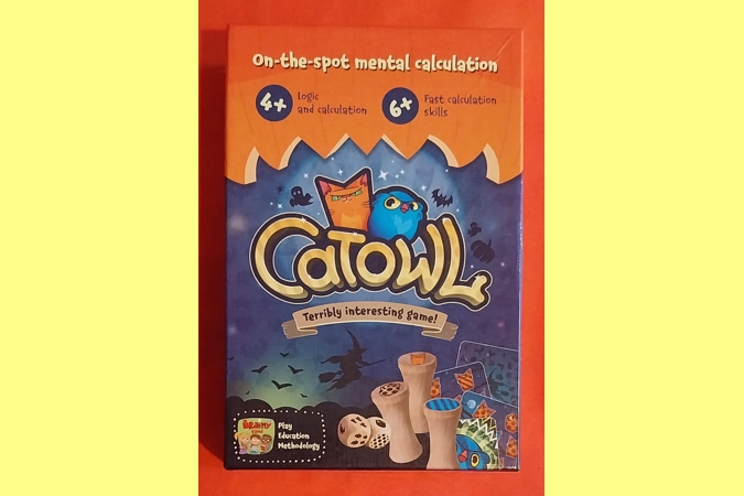 The Brainy Band Catowl On-The-Spot Mental Calculation Game COMPLETE