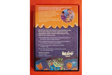 The Brainy Band Catowl On-The-Spot Mental Calculation Game COMPLETE