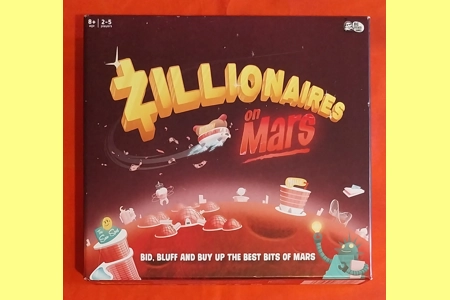 Big Potato Games Zillionaires On Mars Board Game COMPLETE