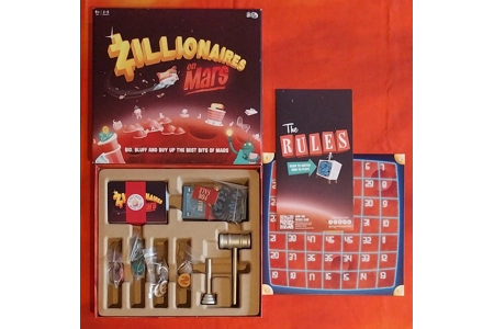 Big Potato Games Zillionaires On Mars Board Game COMPLETE Big Potato Games Zillionaires On Mars Board Game COMPLETE