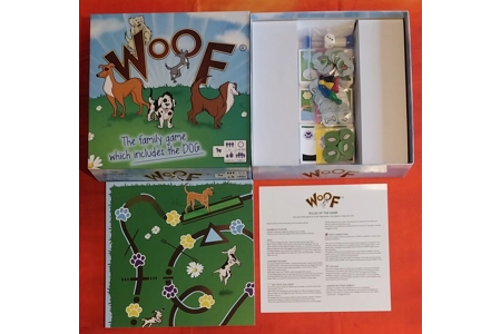 Woof Board game - The Family Game Which Includes The Dog COMPLETE