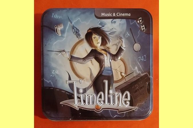Asmodee Timeline Card Game Music & Cinema COMPLETE