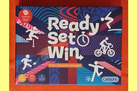 Gibsons Ready Set Win Team GB Olympic Board Game COMPLETE