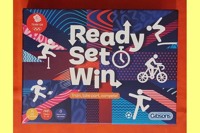 Gibsons Ready Set Win Team GB Olympic Board Game COMPLETE
