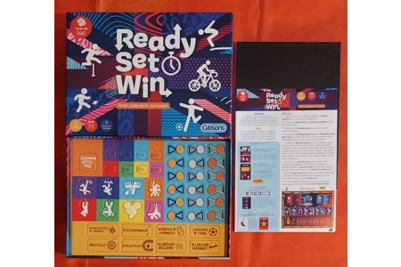 Gibsons Ready Set Win Team GB Olympic Board Game COMPLETE
