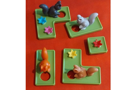 Smart Games Squirrels Go Nuts! Single Player Logic Puzzle Game COMPLETE