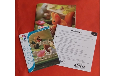 Smart Games Squirrels Go Nuts! Single Player Logic Puzzle Game COMPLETE