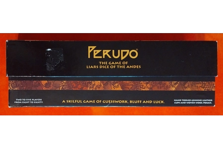 Perudo Game of Liars Dice Of The Andes Handmade Leather Cups COMPLETE