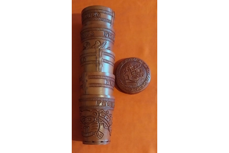 Perudo Game of Liars Dice Of The Andes Handmade Leather Cups COMPLETE