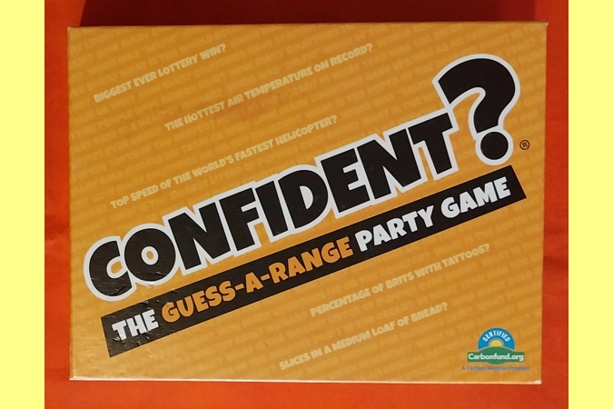 Confident? UK Edition Card Guessing Game COMPLETE