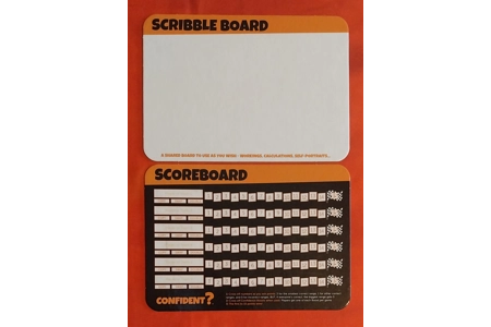 Confident? UK Edition Card Guessing Game COMPLETE