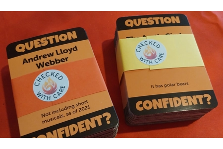 Confident? UK Edition Card Guessing Game COMPLETE