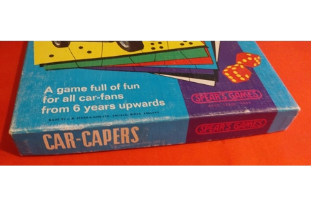 Spear's Games Car-Capers Car Collecting Game COMPLETE