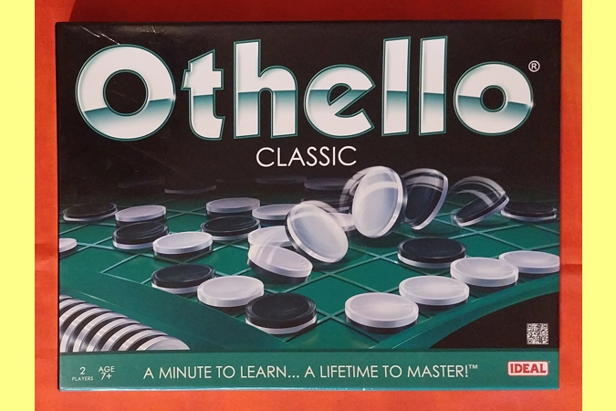 Ideal Othello Classic Strategy Board Game COMPLETE