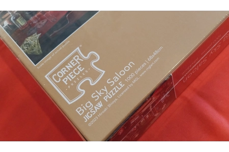 Corner Piece Big Sky Saloon 1000 Piece Jigsaw Puzzle NEW