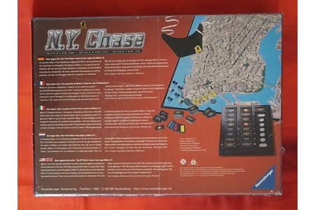 Ravensburger N.Y. Chase Mister X In New York Board Game NEW
