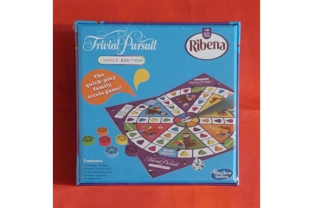 Hasbro Trivial Pursuit Quick-Play For The Whole Family Ribena Edition NEW Hasbro Trivial Pursuit Quick-Play For The Whole Family Ribena Edition NEW