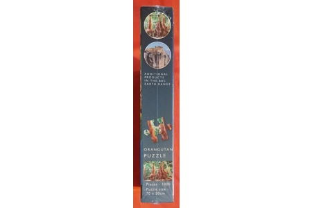 BBC Earth Orangutan 1000 Piece Jigsaw Puzzle NEW BBC Earth Orangutan 1000 Piece Jigsaw Puzzle NEW