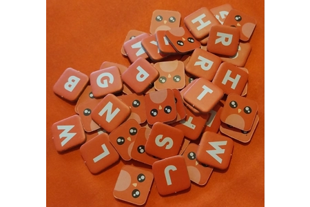 A Little Wordy Two-Player Tile Game by Exploding Kittens COMPLETE