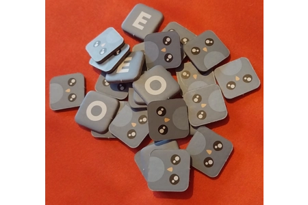 A Little Wordy Two-Player Tile Game by Exploding Kittens COMPLETE