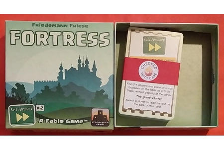 Stronghold Games Fortress "A Fable Game" Fast Forward Card Game COMPLETE