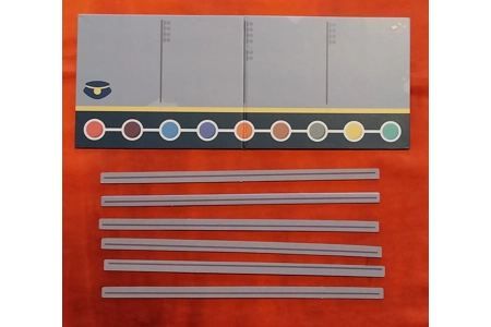 Professor Puzzle Games Subway Squeeze Board Game COMPLETE